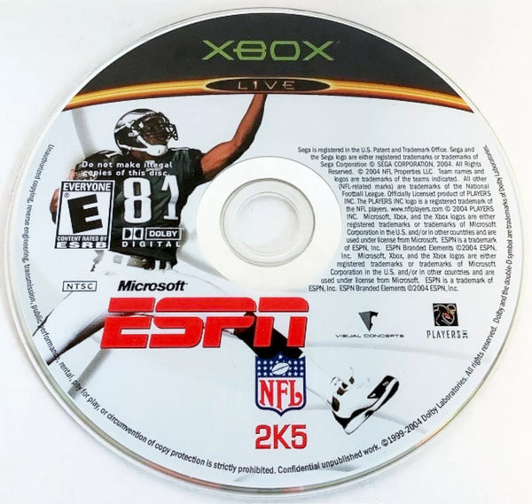 ESPN NFL 2K5 – Xbox Game - Image 3
