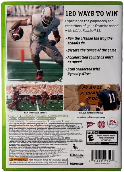NCAA Football 11 – Xbox 360 Game - Image 2