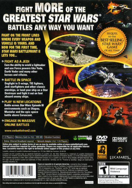 Star Wars Battlefront 2 - PS2 Game - Image 2
