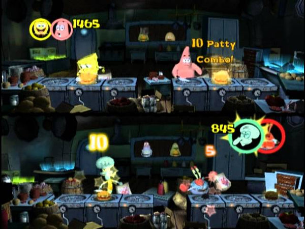 SpongeBob SquarePants Lights Camera Pants - Gamecube Game - Image 3