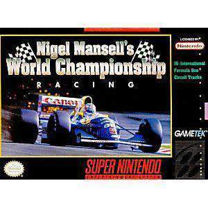 Nigel Mansell's World Championship Racing - SNES Game | Retrolio Games