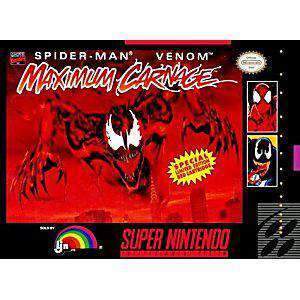 Spider-man / Venom Maximum Carnage - SNES Game