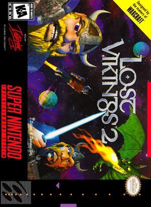 Lost Vikings 2 - SNES Game.