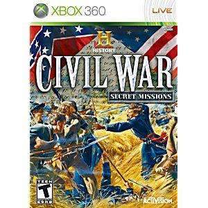 History Channel Civil War Secret Missions - Xbox 360 Game | Retrolio Games
